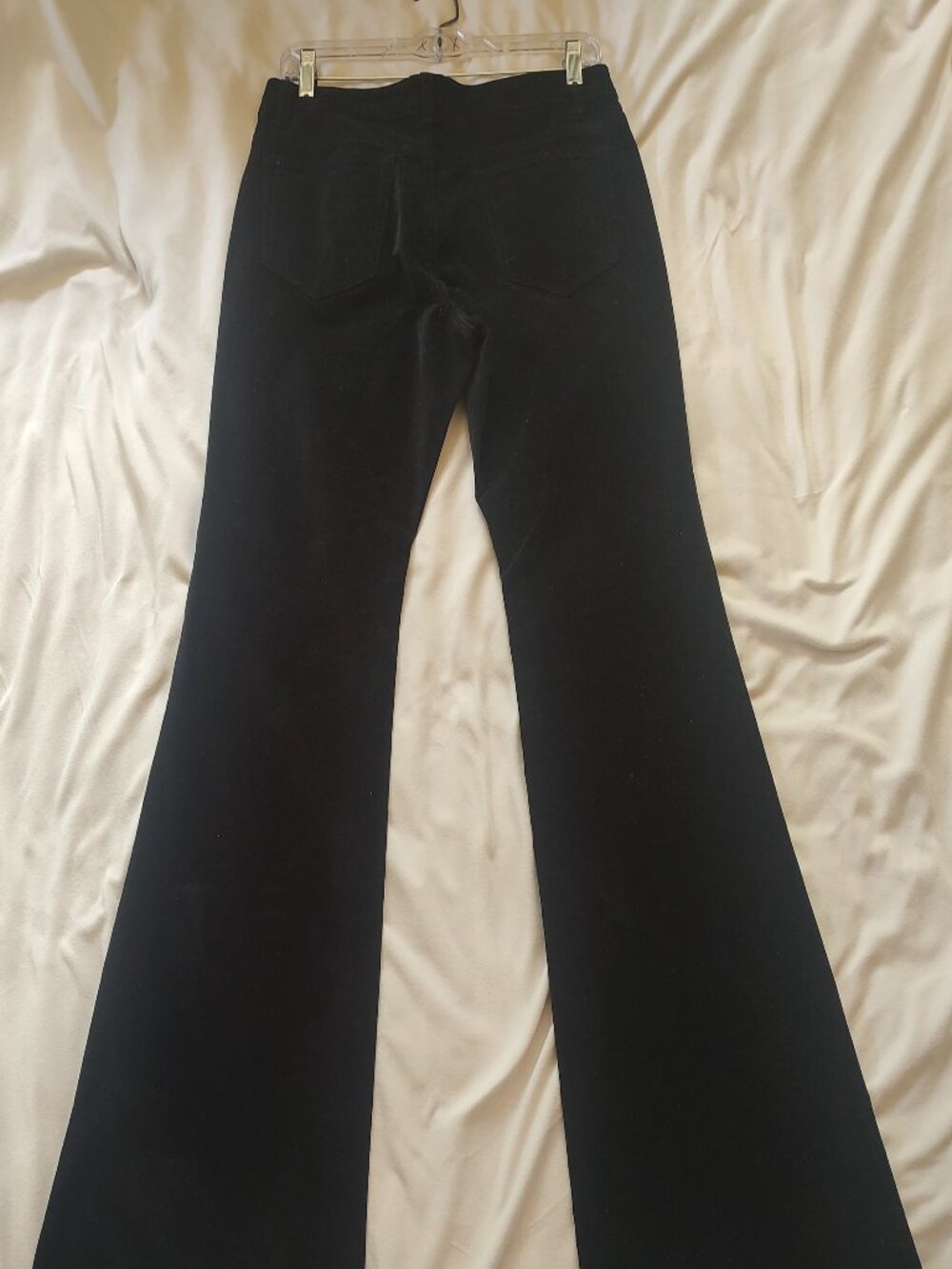 Michael Kors Black Soft velvet corduroy pant Size 6